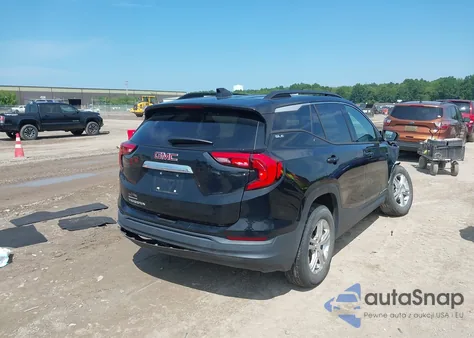 2020 GMC Terrain Fwd Sle from USA, damaged, VIN 3GKALMEV7LL249804